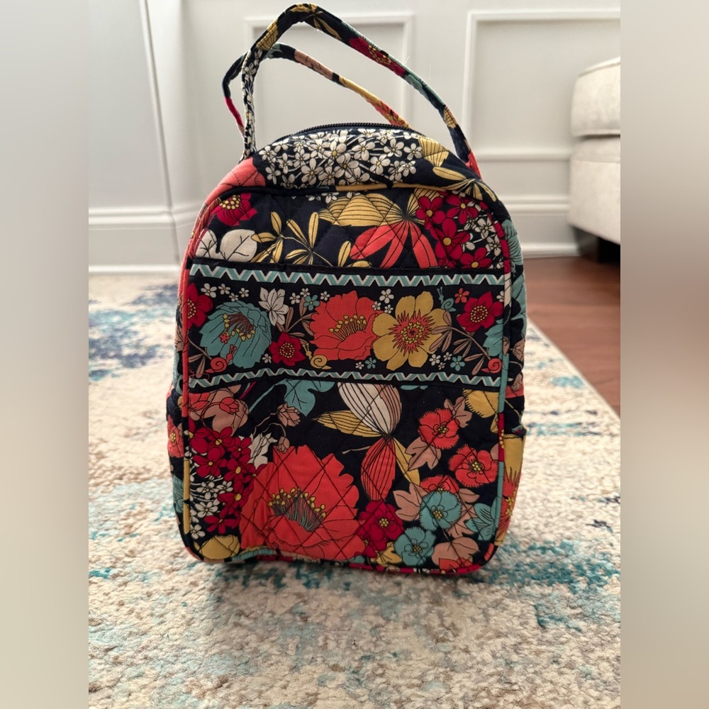 Vera Bradley - Happy Snails Small Backpack Lunch Bag -Plastic Lined